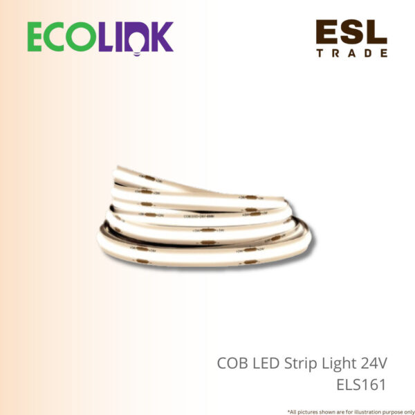 ECOLINK COB LED Strip Light ELS161 10W - 5 Meter 3000K 4000K