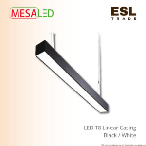 MESALED LED T8 Linear Pendant Light Casing 2FT4FT (123 TUBE)