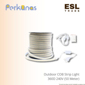 PERKUNAS 360 LED Outdoor COB Strip Light 50 Meter - 240V