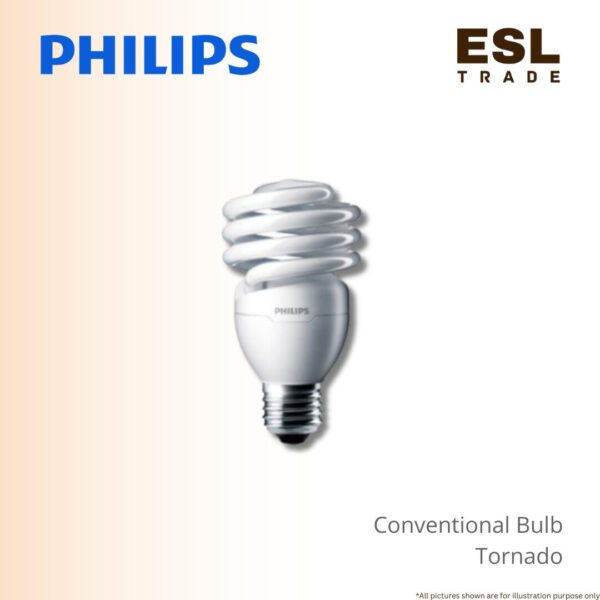 PHILIPS Tornado (Extra Bright) Conventional Bulb 20W 24W