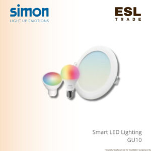 SIMON Smart LED Lighting Smart GU10 5W -Easy setup smart GU10 bulb Long Life 20000 Hrs