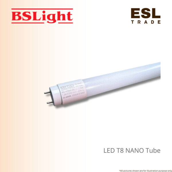 BSLIGHT Nano Plastic 22W 4FT T8 LED NANO Tube - 6500K Daylight