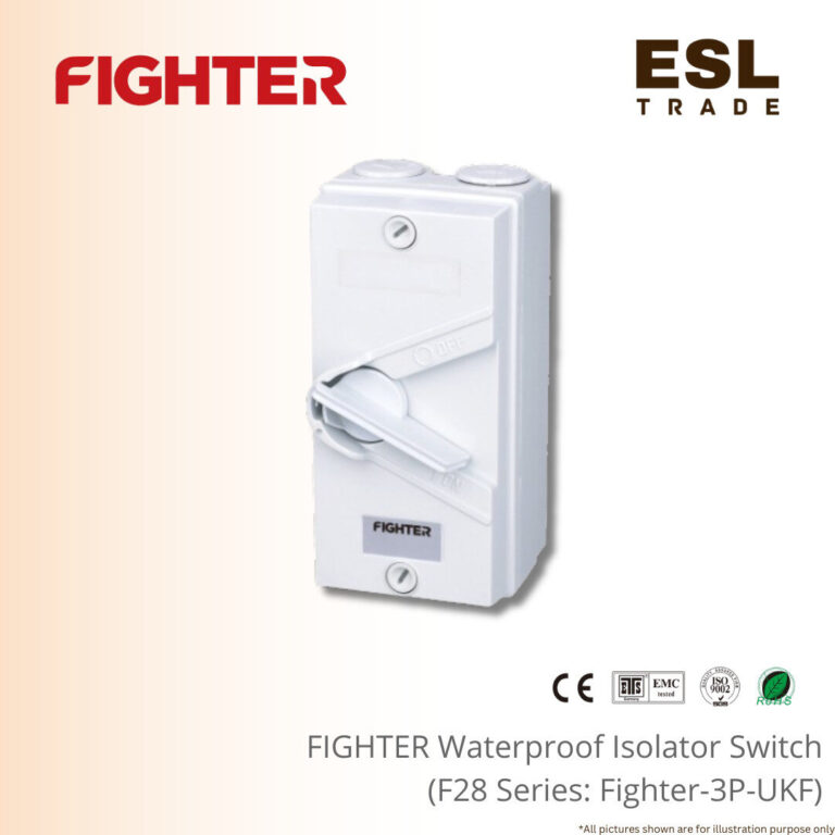 FIGHTER Waterproof Isolator Switch 3 Pole [20A/35A/63A] F30 Series ...