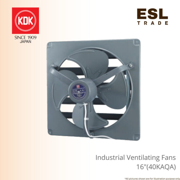 KDK Industrial Ventilating Fan 16"- 40KAQA High Efficient