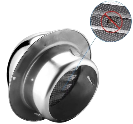 Stainless steel air vent