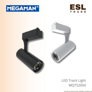 MEGAMAN LED Track Light MQTS2004 10W 20W 30W Black White