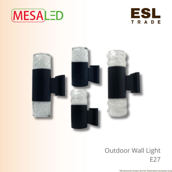 MESALED Outdoor Wall Light E27 IP65