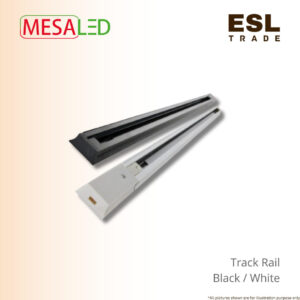 MESALED Track Rail 1M 2M - Black White