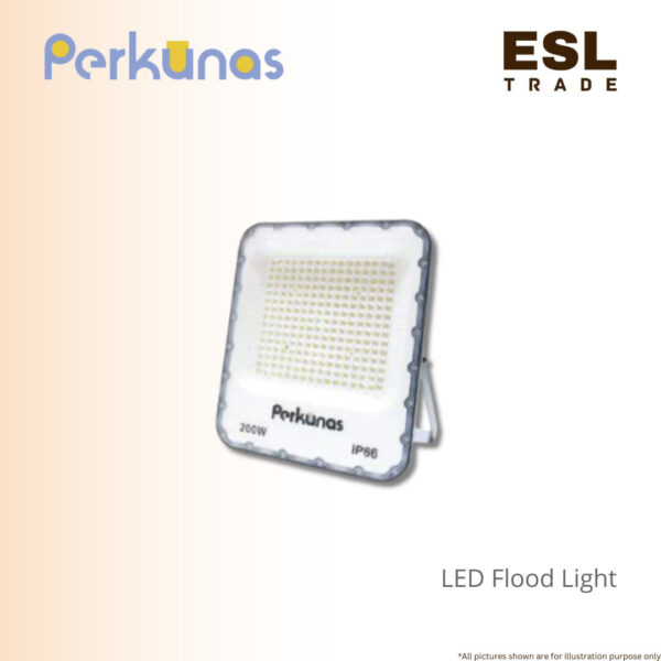 PERKUNAS LED Floodlight 150W200W - IP66 Durable Outdoor Commercial Lighting