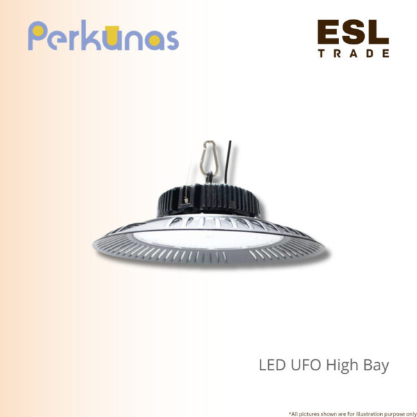 PERKUNAS LED UFO High Bay 100W 150W 200W - IP44 SIRIM