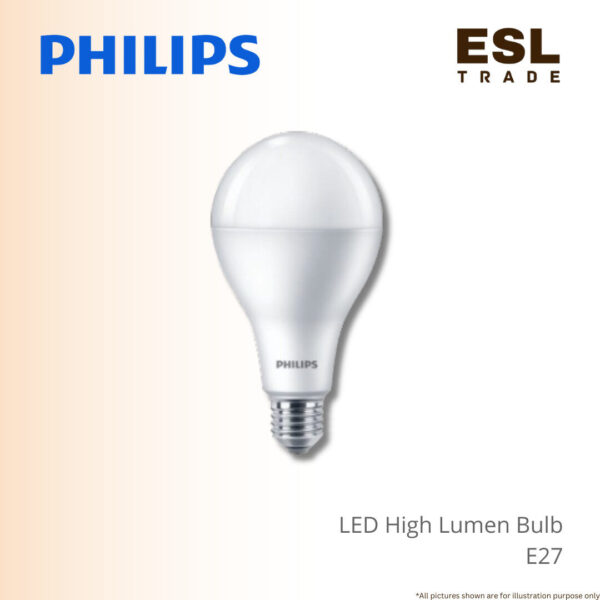 PHILIPS LED High Lumen Bulb E27 14.5W 19W