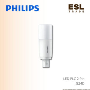 PHILIPS LED PLC 2 Pin Stick Bulb - Eye Comfort & Lower Energy Consumption
