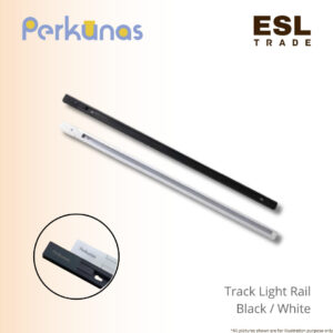 Perkunas LED Track Rail 1meter 2meter 3meter - Black White