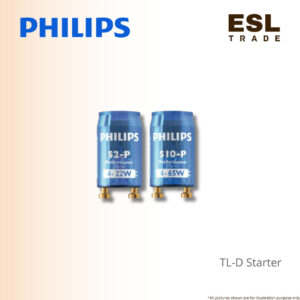 Philips TL-D Fluorescent Lamp Starter (S2-P & S10-P)