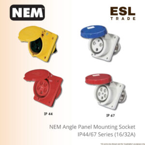 Angle Panel Mounting Socket
