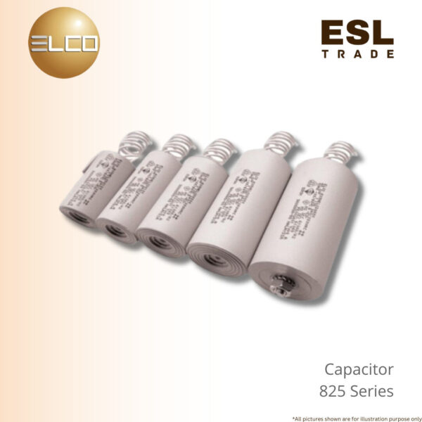 ELCO Lighting Capacitor 825 Series