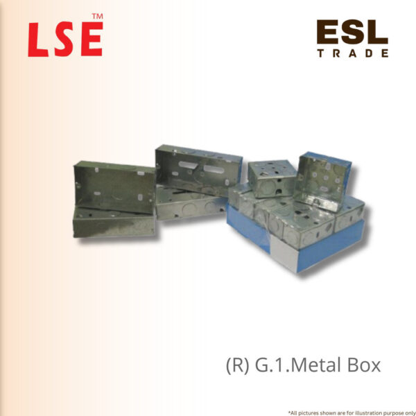 G.I. Metal Box for Switches & Sockets