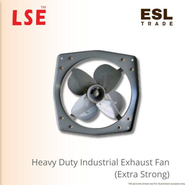 Heavy Duty Industrial Exhaust Fan with Full Copper Motor