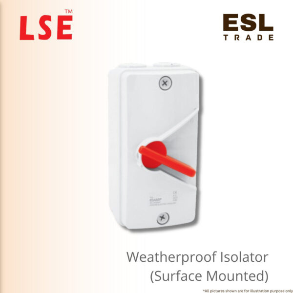 LSE 3-Pole AC Isolator Switch UKF-Series IP66