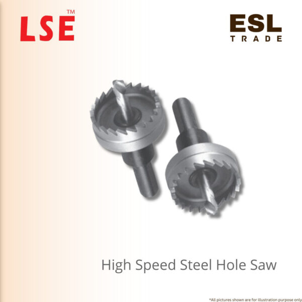 LSE Heavy-Duty Hole Saw for Metal, Steel & Plastic