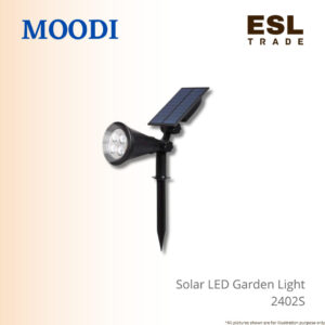MOODI RGB Solar Garden Light 7W - Monocrystalline Panel