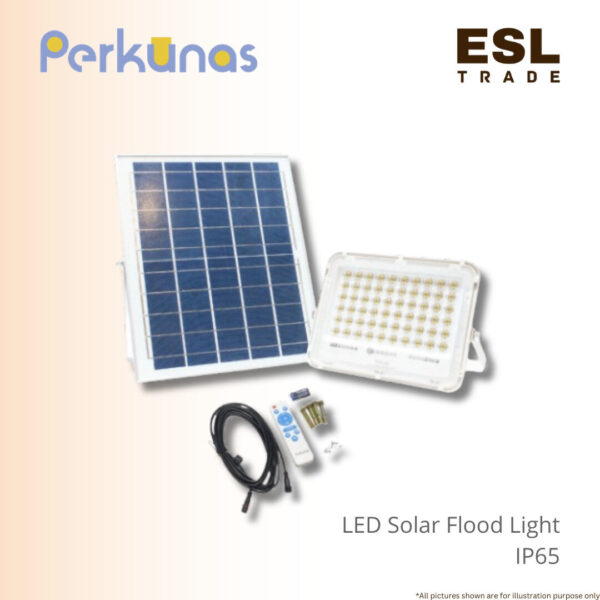 PERKUNAS Solar LED Flood Light 100W 200W 300W 400W - IP65