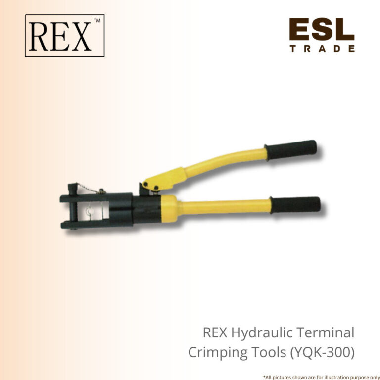 REX Hydraulic Terminal Crimping Tool 10-Ton YQK Series Powerful Heavy ...