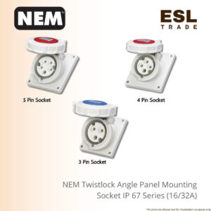 Twistlock Angle Panel Mounting Socket