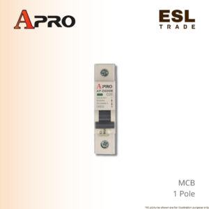 APRO MCB 1 Pole 6A 10A 16A 20A 32A 40A 50A 63A - SIRIM