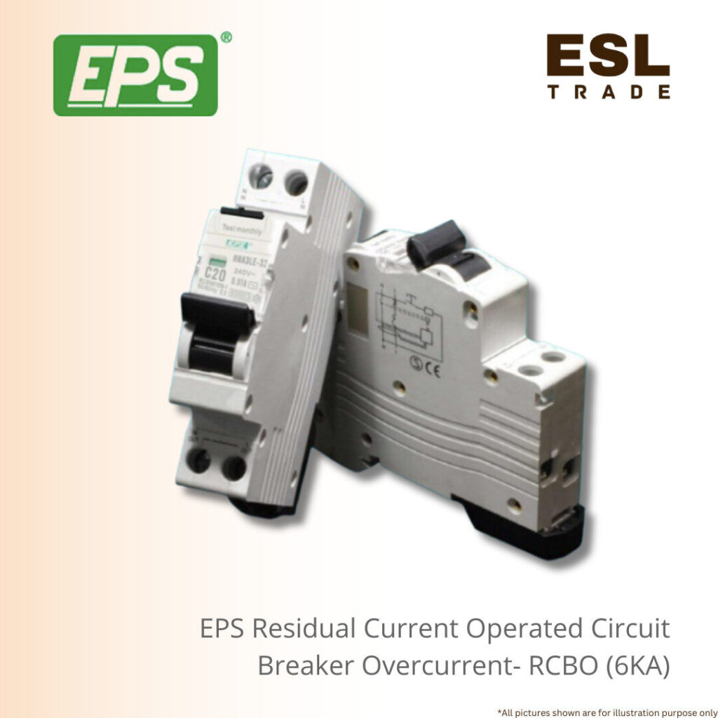 EPS (RCBO) Residual Current Operated Circuit Breakers With Integral ...