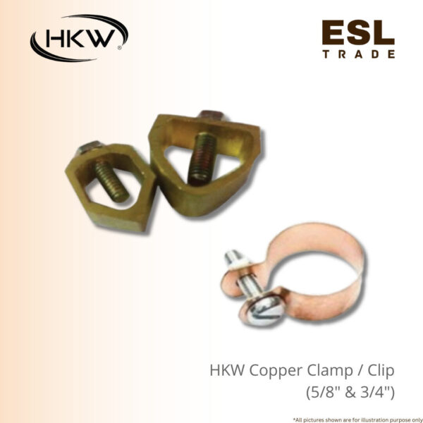 HKW Copper Clamp / Clip 5/8