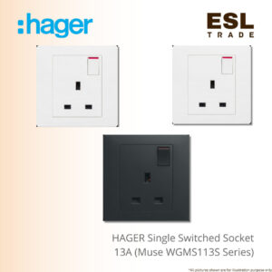 single switched socket