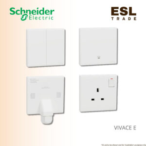 SCHNEIDER VIVACE E White Switches & Sockets