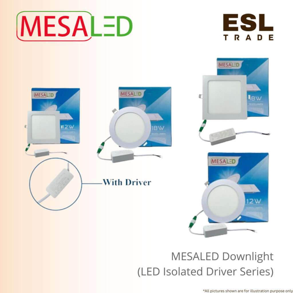Mesaled Rd Led Eye Ball MESALED Isolated Driver LED Recessed Downlight 12W (4