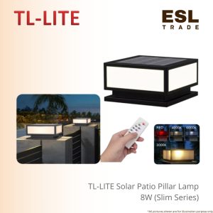 PATIO SLIM PILLAR LAMP